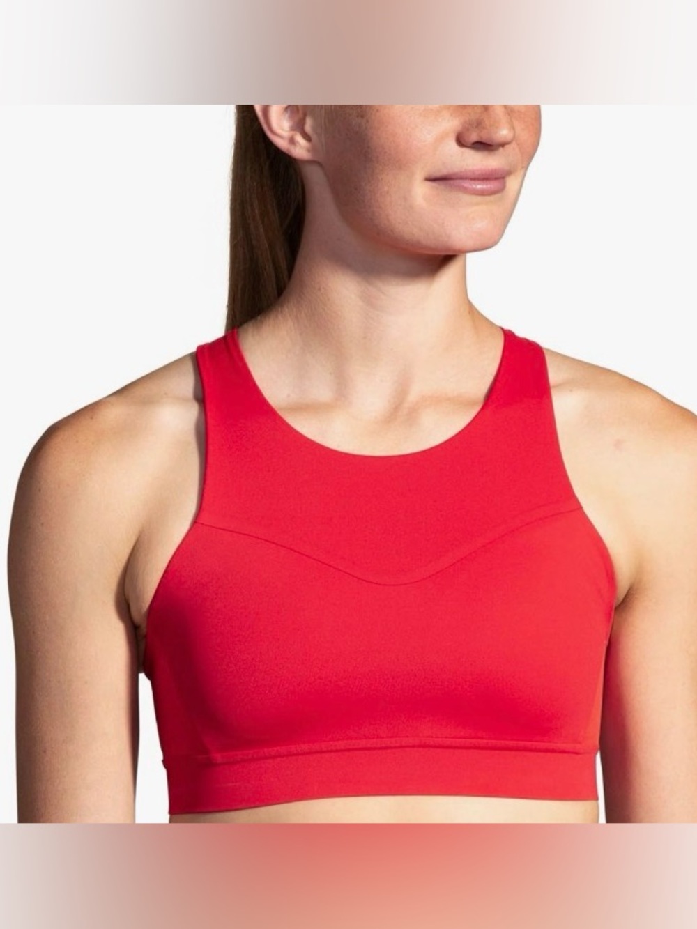 Brooks Drive 3 Pocket Sports Bra 36A/B 36A 36B Running Pockets Salsa Red